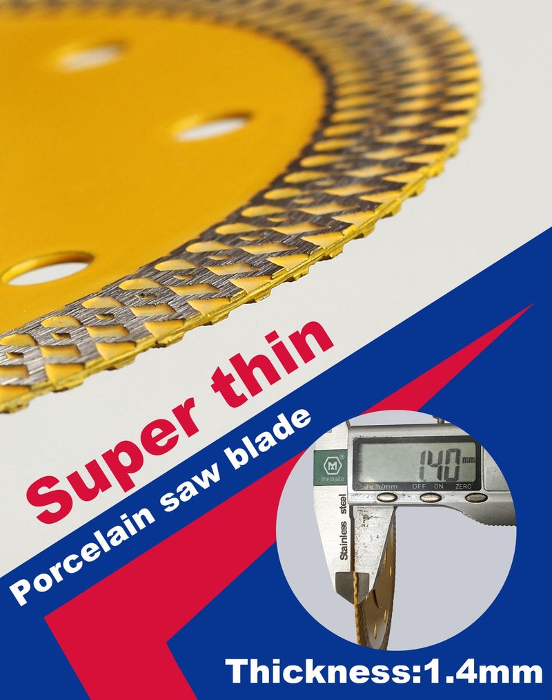 OSTEK Diamond Saw Blade Porcelain Cutting Blade for Cutting Granite Marbles Tiles (5) - Image 3
